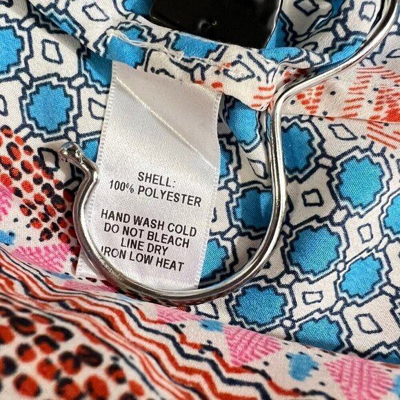 Lulus Maxin' Relaxin' Multi Print Maxi Dress Size Small NWT - Picture 8 of 10